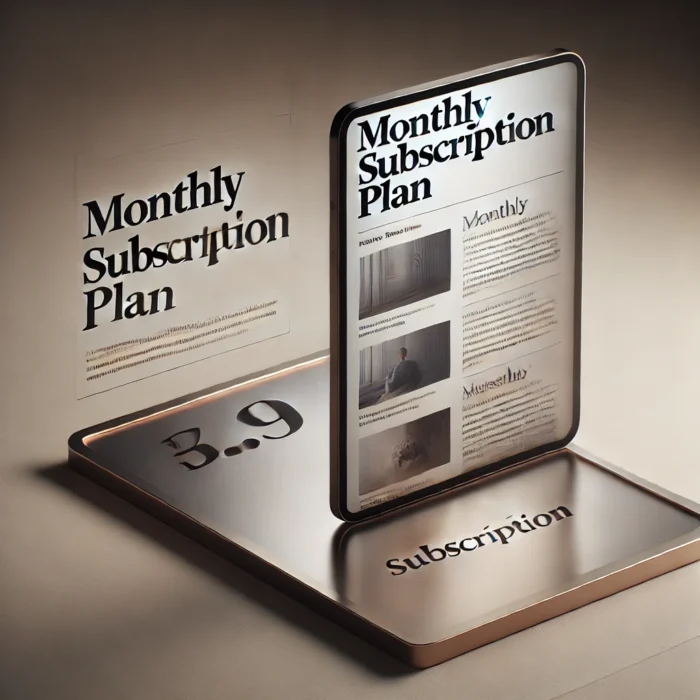 Monthly Subscription Plan