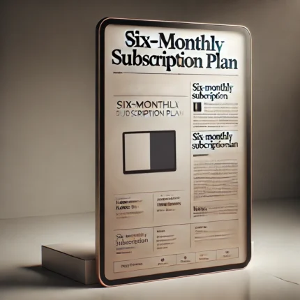 Six Monthly Subscription